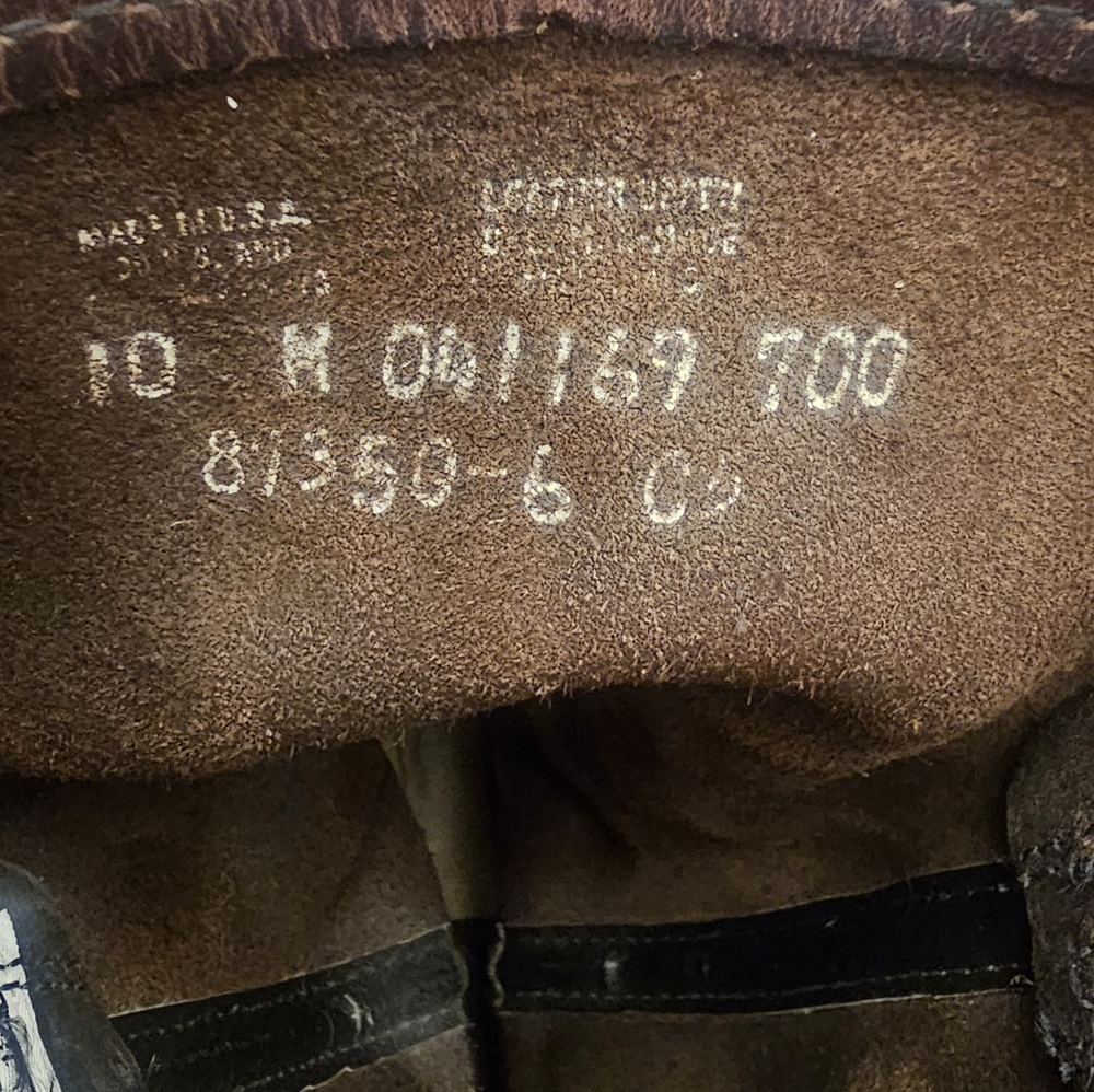 Frye Harness 12R Brown Leather Men’s Boots Size 10 - Picture 7 of 7